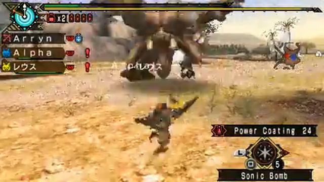 Monster Hunter Portable 3rd - Diablos Speed Run (Bow) смотреть онлайн