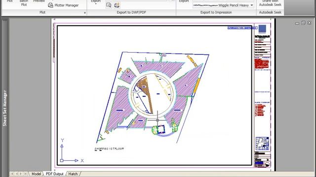 AutoCAD - PDF Output смотреть онлайн