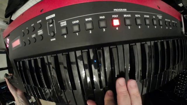 Roland AX EDGE PROGRAM 4 POLY All PRESET SOUNDS DEMO смотреть онлайн