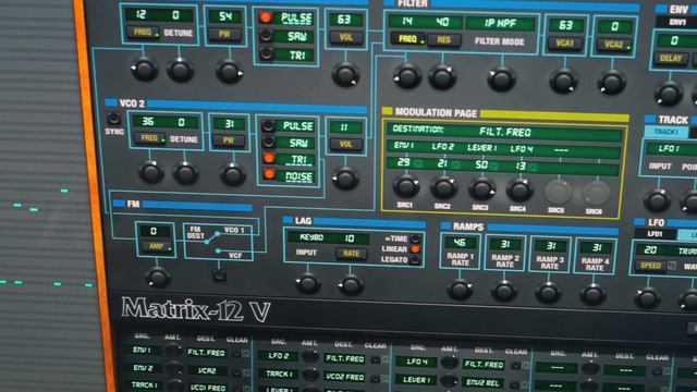 Audiotent - Matter // Arturia Matrix-12 V Presets смотреть онлайн