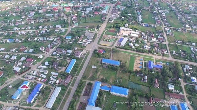 Аэросъемка села Пестрецы смотреть онлайн