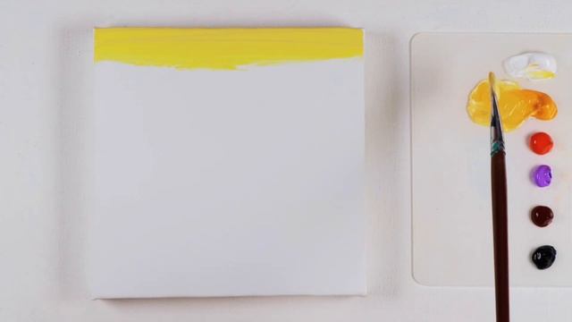 4 Mini Canvas Paintings | Acrylic Painting For Beginners смотреть онлайн