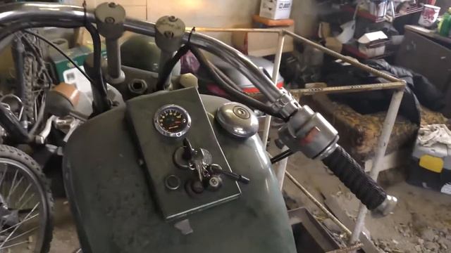 Первый запуск мотоцикла Урал в 2018 году. Заключительная часть. смотреть онлайн