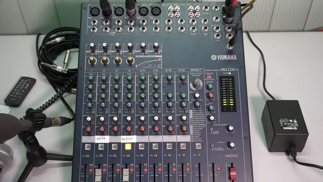 Yamaha MG124CX mixer tutorial part one смотреть онлайн