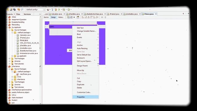 Swing, jframe and jpanel are used in java language. Operating netbean ID. By-princ kumar. смотреть онлайн