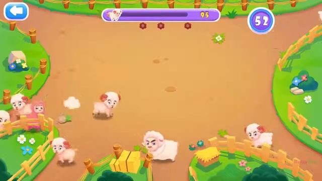 Play Fun With My Sweet Farm Fishing, Shear The Sheep and Treat The Pigs Game For Kids and Famil смотреть онлайн