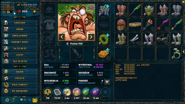 LEGE DUNG Z VOICEM? SZALEŃSTWO :D w46/w47 - DRUID & MAGE :) смотреть онлайн