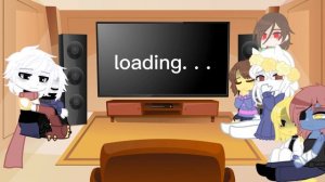 Undertale reacts to Dust Sans//Sans aus//reaction video