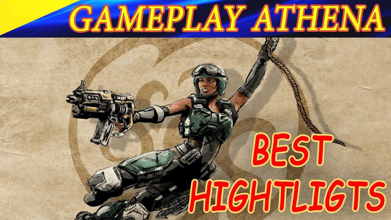 Athena Quake Champions. Twitch Hightlights. DEATH FROM ABOVE ! смотреть онлайн