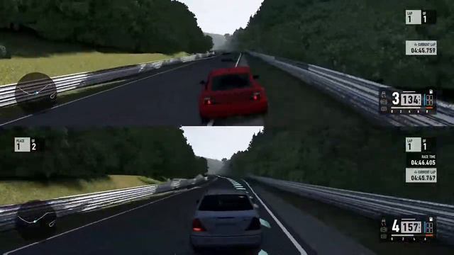 Forza Motorsport 7 - BMW Z3 M Coupé vs AMG C32 - Split Screen Gameplay смотреть онлайн