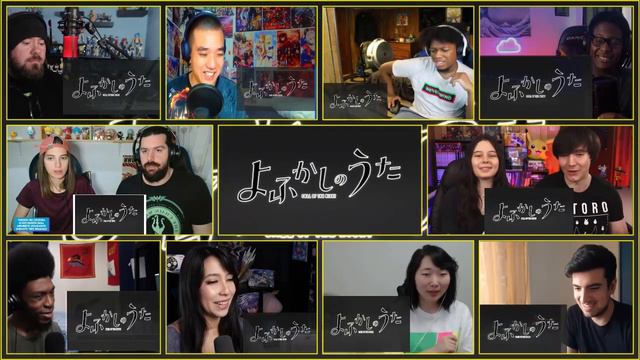 Call Of The Night Opening『 Daten 』 React Mashup よふかしのうたOP  Anime Opening Reaction