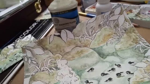 Daler rowney vs Daniel smith masking fluid review смотреть онлайн