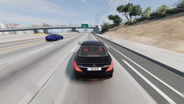 CLS 63 VS M5F90 BeamNG.drive