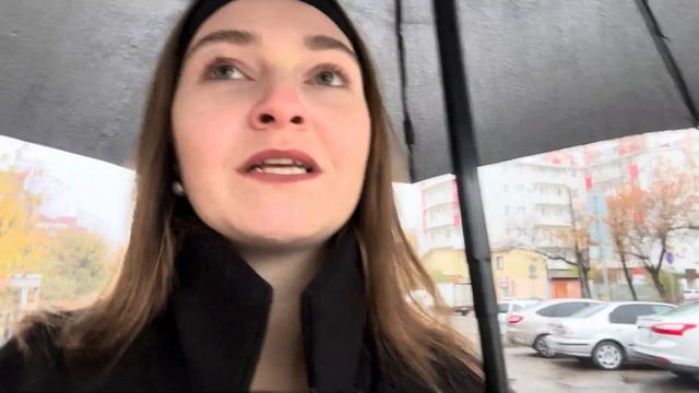 Дождливый влог // ругаюсь на водителей // рецептик // первый снег в Краснодаре смотреть онлайн