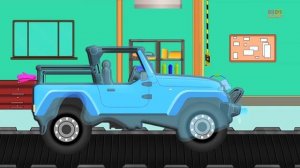 Car Wash 3D | Monster Truck Car Wash | Kids Videos | Monster truck stunts