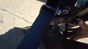 РЕГУЛИРОВКА ОКУЧНИКА ДЛЯ НАРЕЗКИ И ОКУЧИВАНИЯ БОРОЗД /Самодельный  минитрактор из мотоблока.
