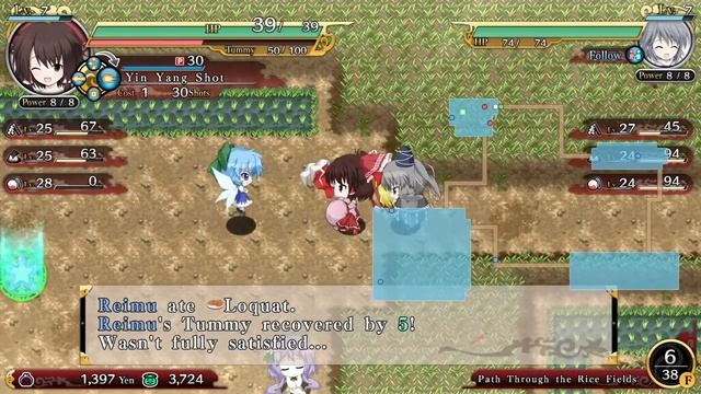 Touhou Genso Wanderer PS4 Gameplay смотреть онлайн