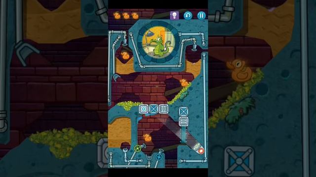 Let's Play "Where's My Water? 2" walkthrough level 67 "Winds of Change, longplay, all ducks смотреть онлайн