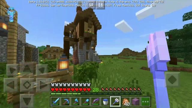 Выживание на телефоне в MineCraft Pocket Edition (1.16.0) #50 - Конец смотреть онлайн