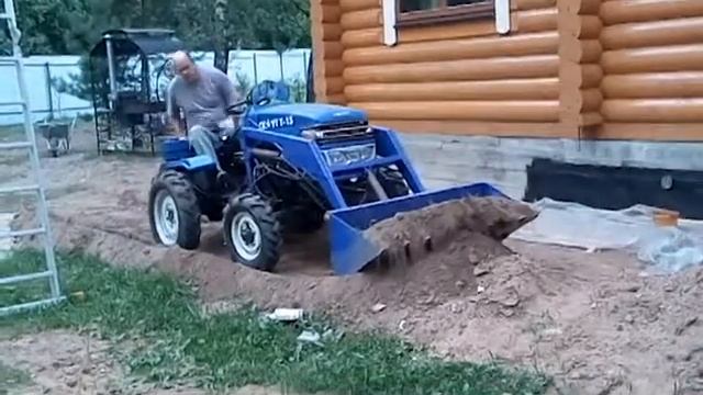 Фронтальный погрузчик для тракторов Скаут, Файтер от ПК "МТДпривод" смотреть онлайн