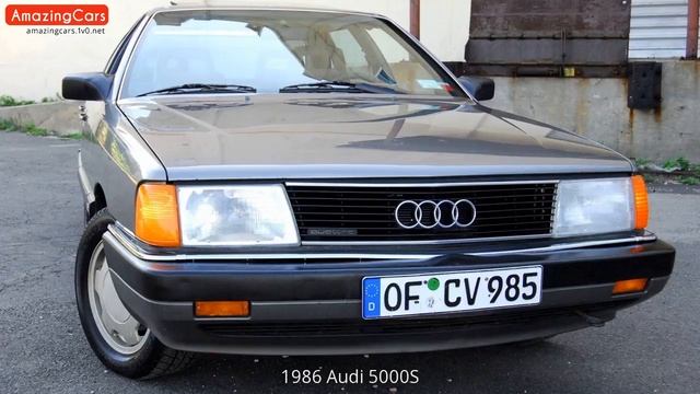 1986 Audi 5000S смотреть онлайн