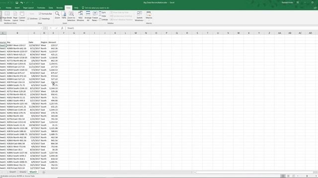 The Excel Big Data Reconciliation смотреть онлайн