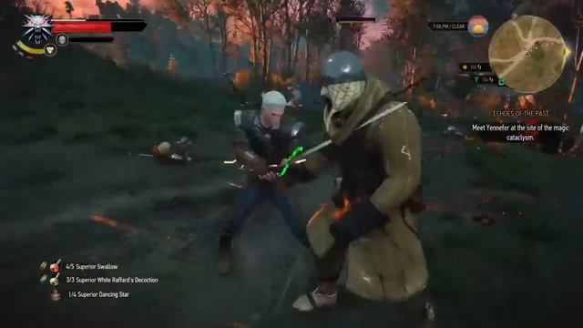 The Witcher 3: Wild Hunt - Geralt's Fatality смотреть онлайн