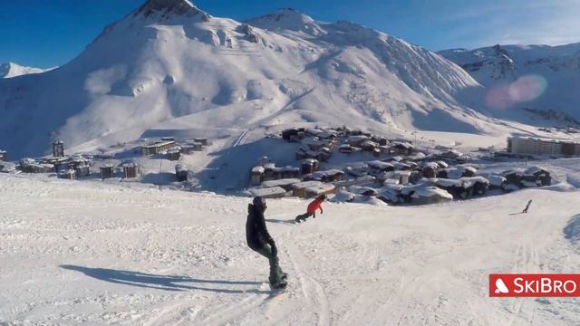 Snowboarding How-To: Control your speed on a snowboard смотреть онлайн