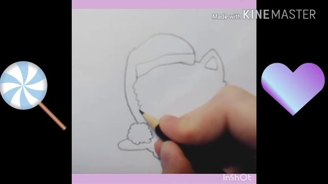 Как нарисовать милого котика? •|рисуем!|• смотреть онлайн