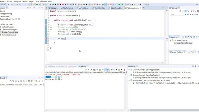 Scanner User Input in Java смотреть онлайн