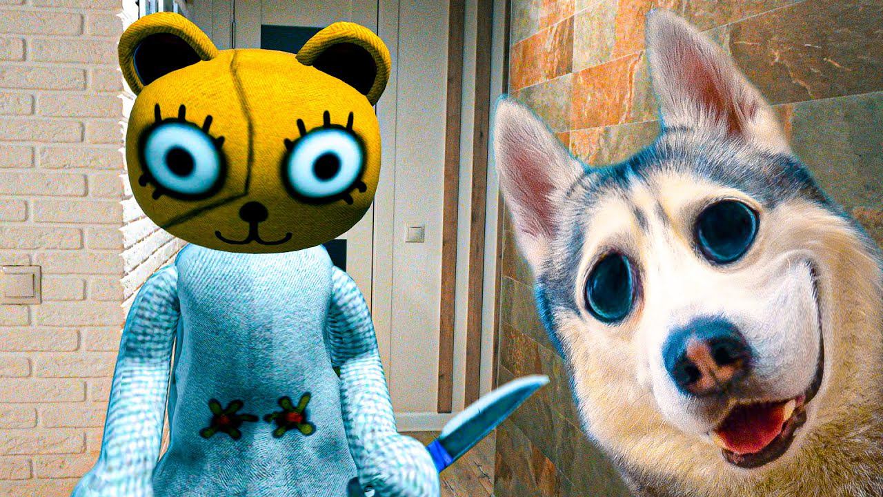 Мультяшная ДЕВОЧКА ЙОЙО проникла в НАШУ КВАРТИРУ!! Хаски Бандит Говорящая собака смотреть онлайн