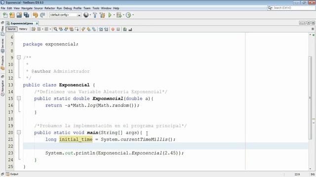 Variable Aleatoria Exponencial con Java смотреть онлайн