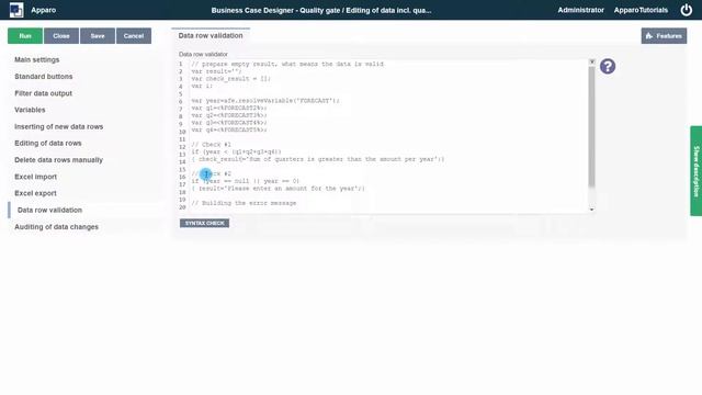 0410 Apparo Tutorials - Securing Data Quality смотреть онлайн