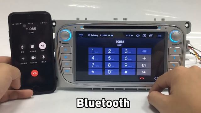 Erisin ES8109FS 7" PX5 64G Android 10.0 Car DVD CarPlay & Auto GPS TPMS DAB+ DSP for Ford смотреть онлайн
