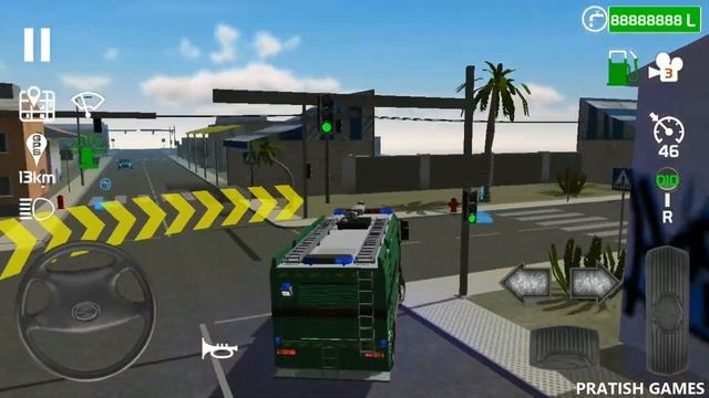 Fire Engine Simulator - New Truck Unlocked | Fire Truck Games - Android & IOS GamePlay Walkthrough смотреть онлайн