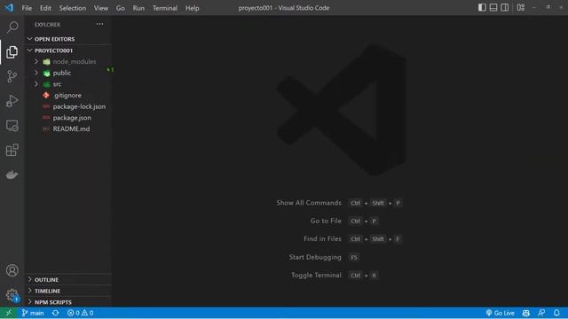 React Curso: 6 Conociendo la Estructura Esqueleto de un Proyecto de Tipo React en VSCode смотреть онлайн