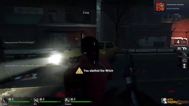 Left 4 Dead: Witch Hunter achievement смотреть онлайн
