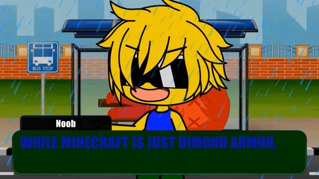 Minecraft Vs. Roblox by VideoGameRapBattles (Gacha Club animation) смотреть онлайн