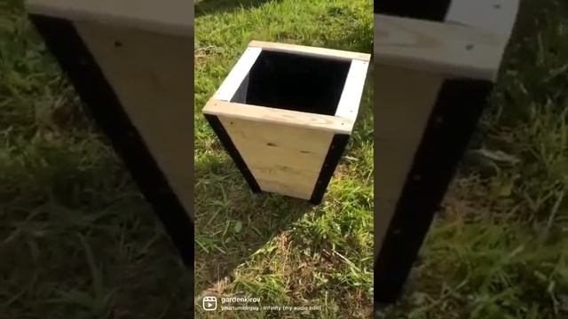 Кашпо конусное деревянное уличное I Garden Kirov смотреть онлайн