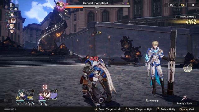 Tank Battle! Yukong & Tingyun Versus 81 Gepard | Simulated Universe World 3 Difficulty 4 | Star Rai смотреть онлайн