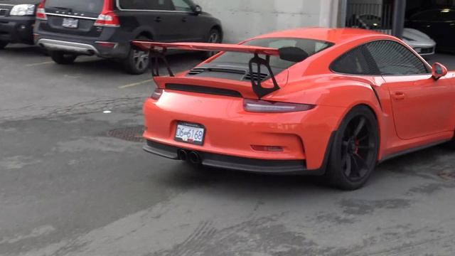 Supercars in Vancouver part 5 - Lamborghini Murcielago Roadster, Porsche 911 GT3 RS and more! смотреть онлайн