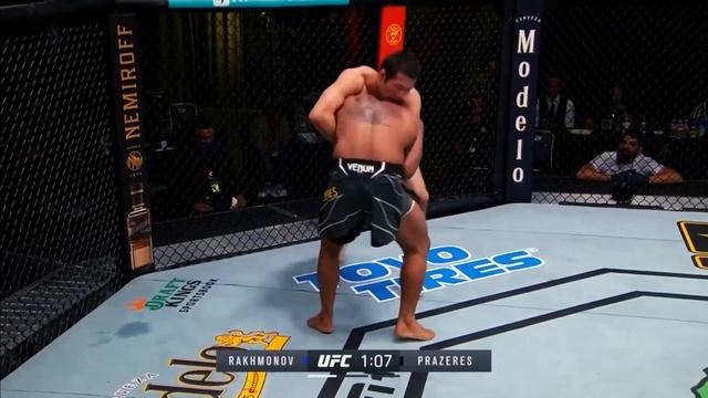 UFC Vegas 30: Rakhmonov vs. Prazeres (Full Fight Highlights) смотреть онлайн