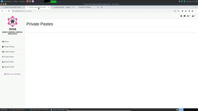 Damn Vulnerable GraphQL Application - Information disclosure attack смотреть онлайн