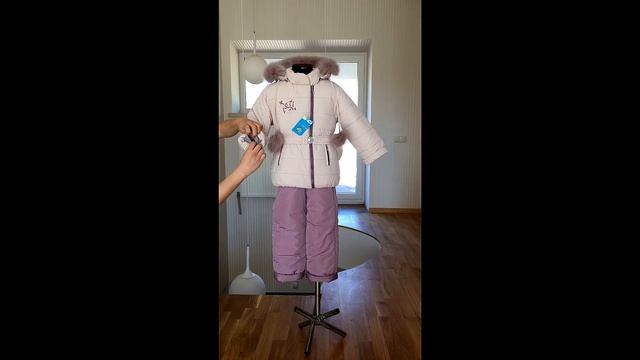 Детский зимний комбинезон для девочки "Алиса" смотреть онлайн