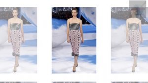 Вязаные платья от Диора. Christian Dior«s knitted dresses.