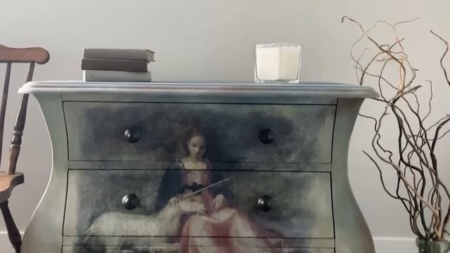 3 Easy Home Decor DIY: Decoupage & Chalk Paint with Glaze смотреть онлайн