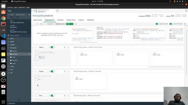 (Bangla) MongoDB 012 : intro to aggregation and measure performance in profiler in mongosh pt 2 смотреть онлайн