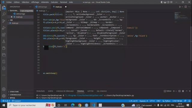 Learn Python : Screen lock app (Part 1) смотреть онлайн