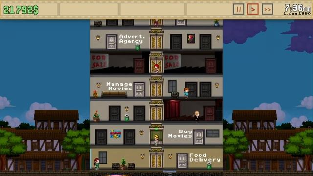 Movie Tycoon Simulator 2020: Какой 2020-ый, такой и владелец кинотеатра смотреть онлайн