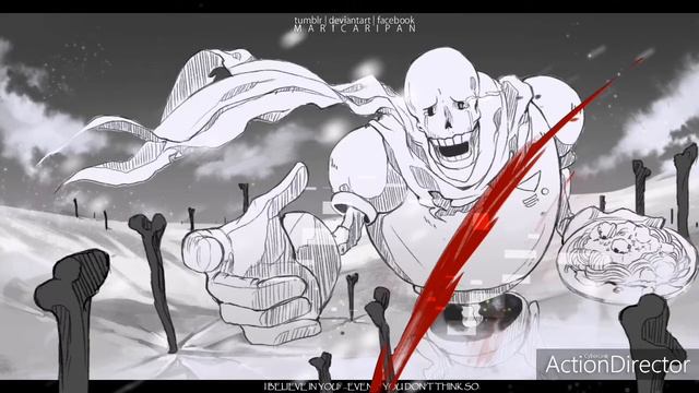 Undertale. Skillet Hero. (RUS)